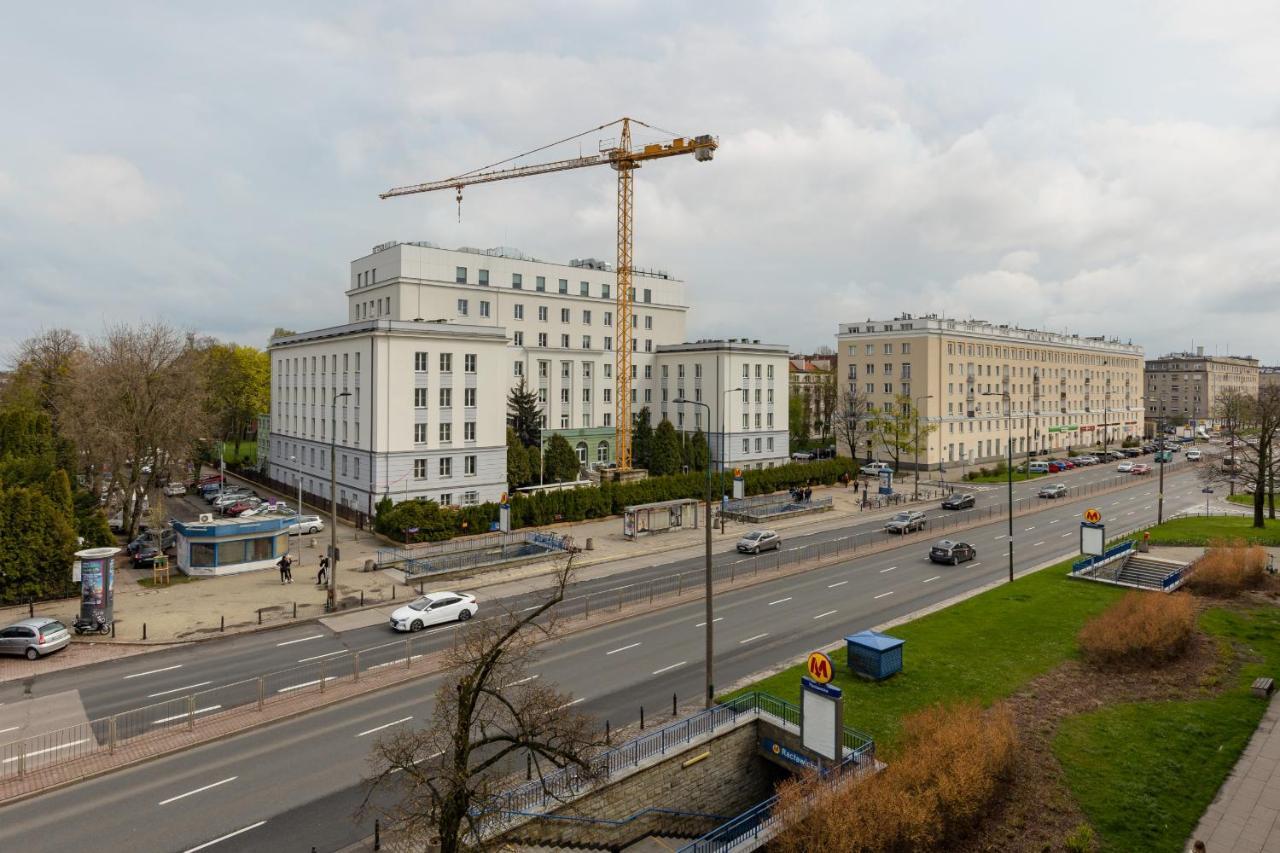Metro Raclawicka Cozy Studio Apartment By Noclegi Renters Warsaw Exterior photo